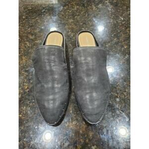 Very Volatile Black Women's Textile Closed Toe Low Top Handcraft Slippers Size 9